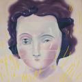 Eva Citarrella: Princess, 2020, oil and acrylic on canvas, 90 x 90 cm

